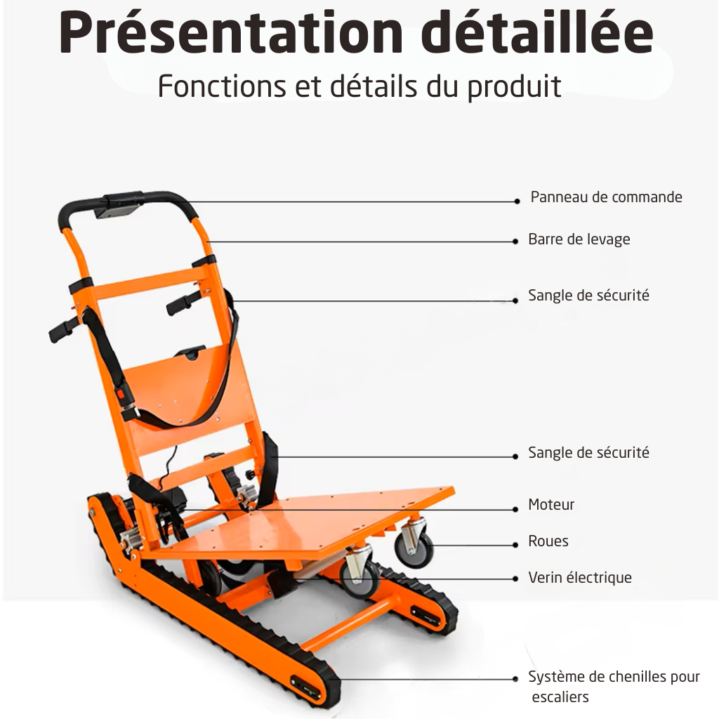 Diable escalier 210kg DW-LH12
